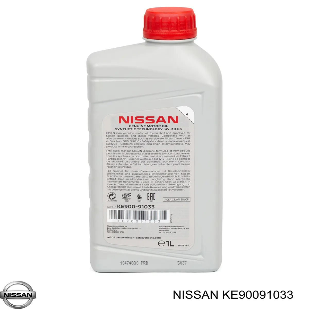 KE90091033 Nissan aceite de motor