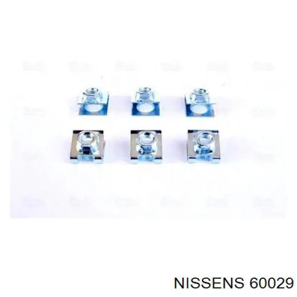 60029 Nissens radiador refrigeración del motor