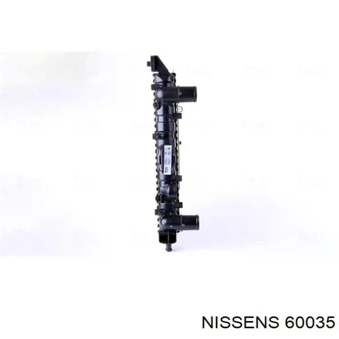 60035 Nissens radiador refrigeración del motor