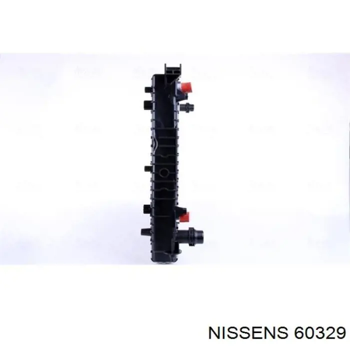 60329 Nissens radiador refrigeración del motor