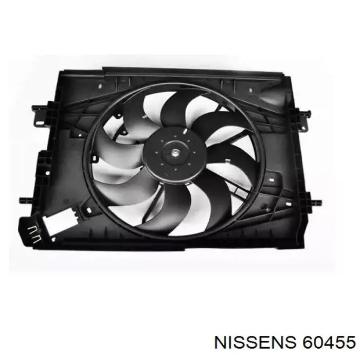 60433 Nissens radiador refrigeración del motor