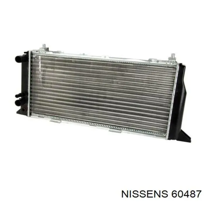 60487 Nissens radiador refrigeración del motor