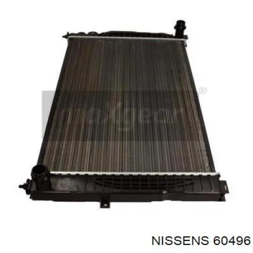 60496 Nissens radiador refrigeración del motor