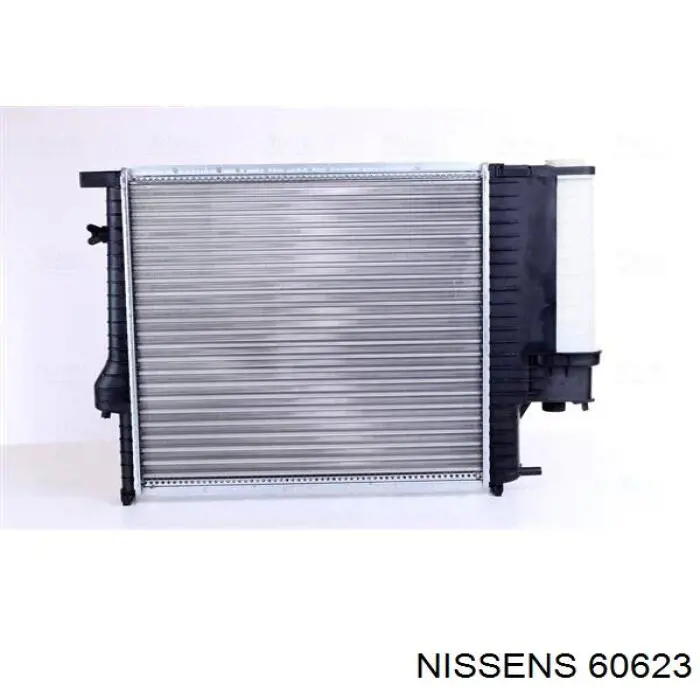 60623 Nissens radiador refrigeración del motor