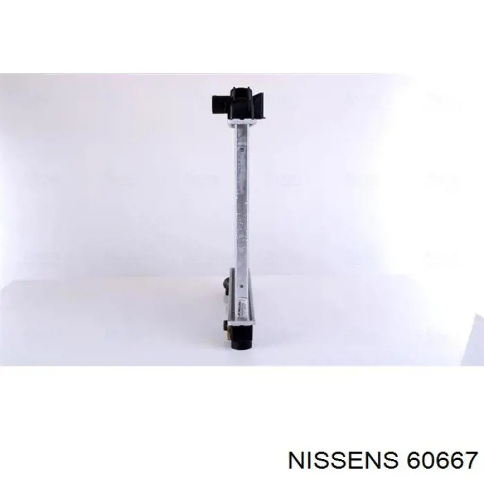 60667 Nissens radiador refrigeración del motor