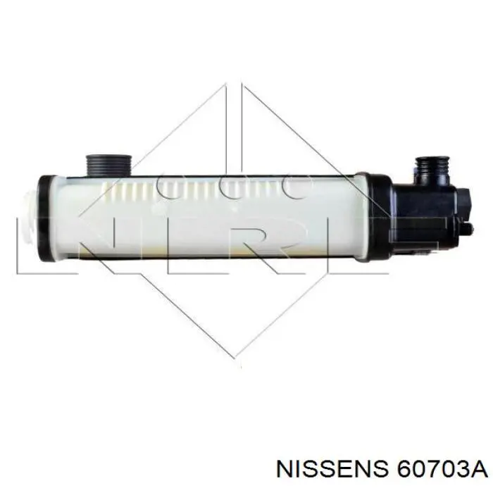 60703A Nissens radiador refrigeración del motor