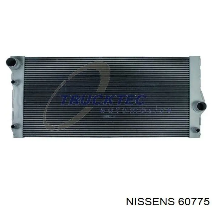 60775 Nissens radiador refrigeración del motor