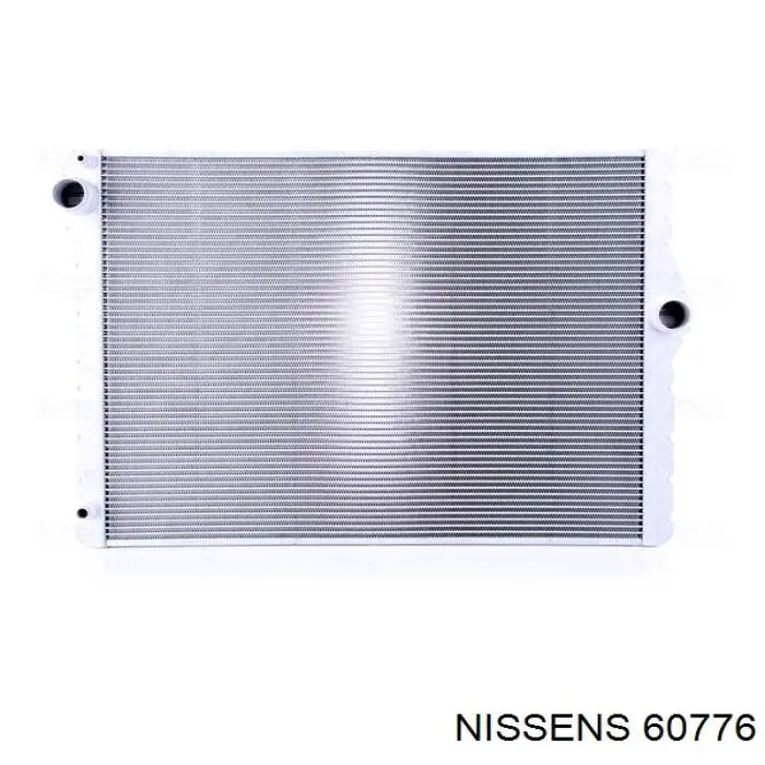 60776 Nissens radiador refrigeración del motor