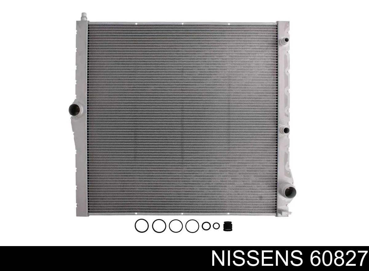 60827 Nissens radiador refrigeración del motor