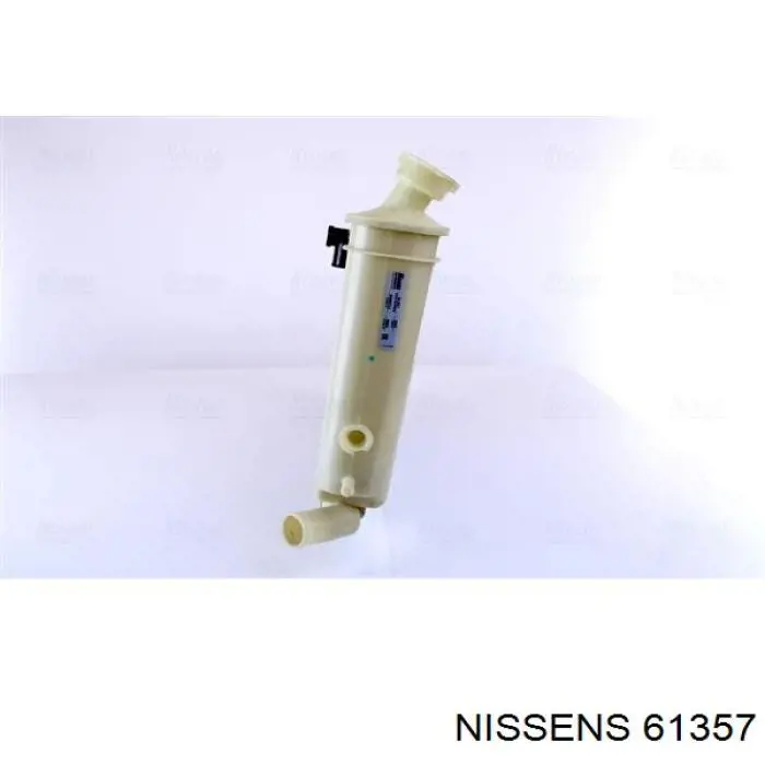 61357 Nissens radiador refrigeración del motor