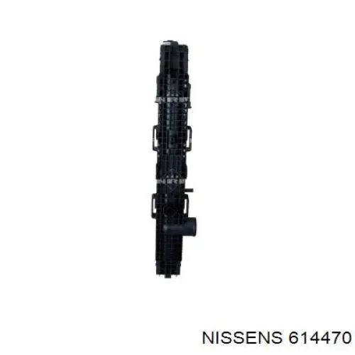 614470 Nissens radiador refrigeración del motor