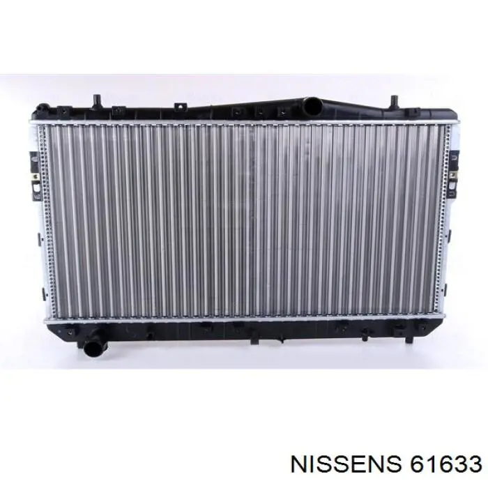 61633 Nissens radiador refrigeración del motor