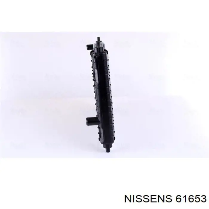 61653 Nissens radiador refrigeración del motor