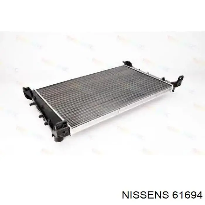 61694 Nissens radiador refrigeración del motor