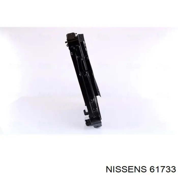 61733 Nissens radiador refrigeración del motor