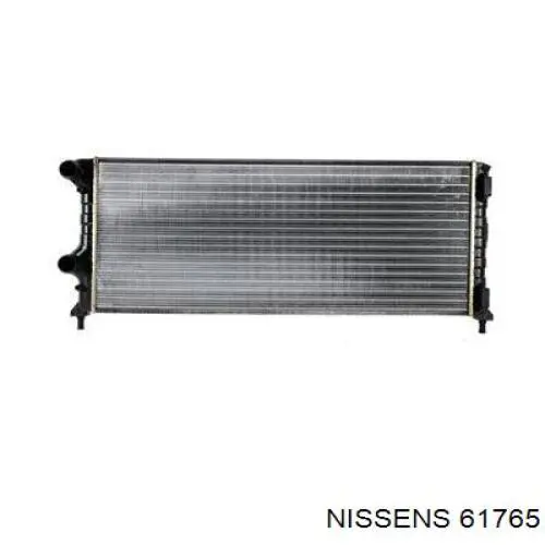 61765 Nissens radiador refrigeración del motor