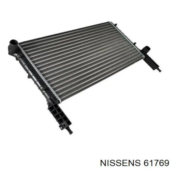 61769 Nissens radiador refrigeración del motor