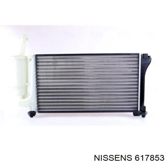 617853 Nissens radiador refrigeración del motor