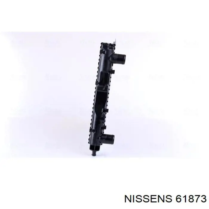 61873 Nissens radiador refrigeración del motor