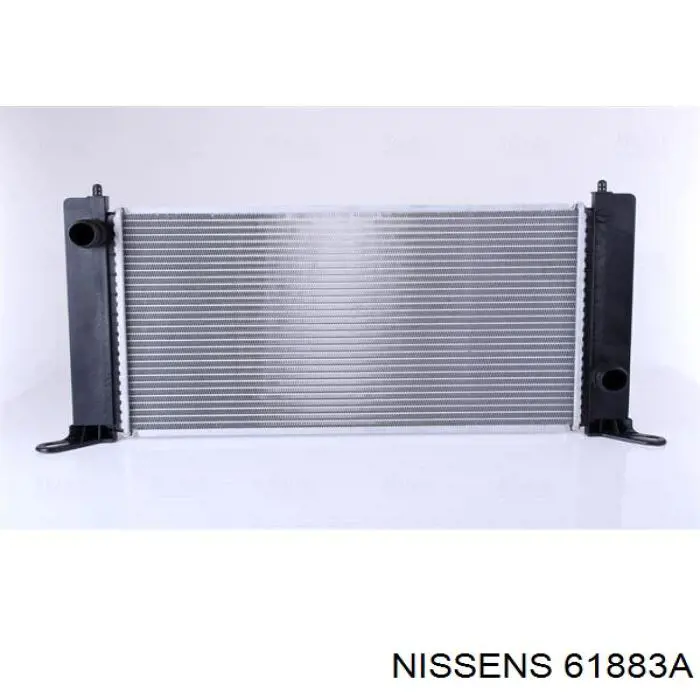 61883A Nissens radiador refrigeración del motor