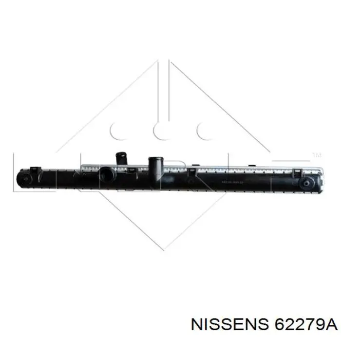 62279A Nissens radiador refrigeración del motor