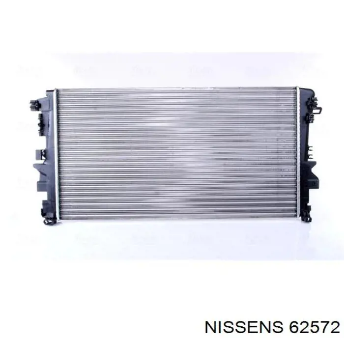 62572 Nissens radiador refrigeración del motor