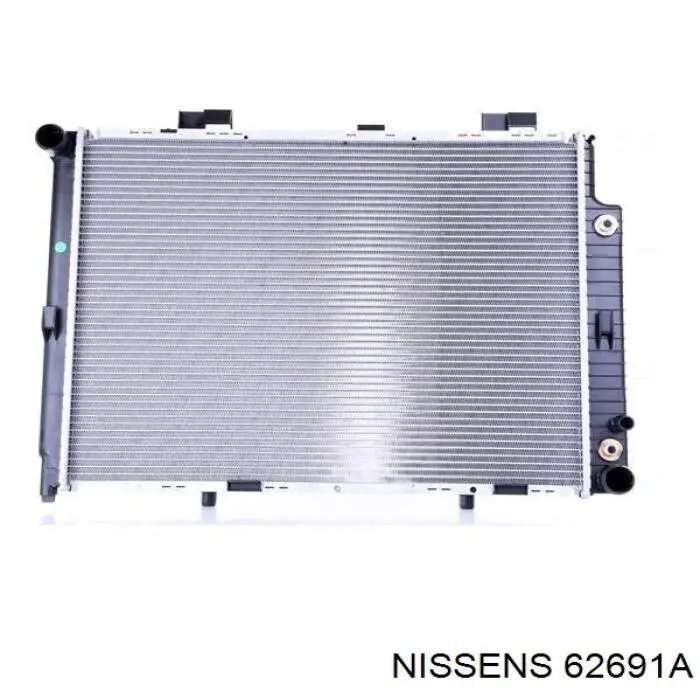 62691A Nissens radiador refrigeración del motor