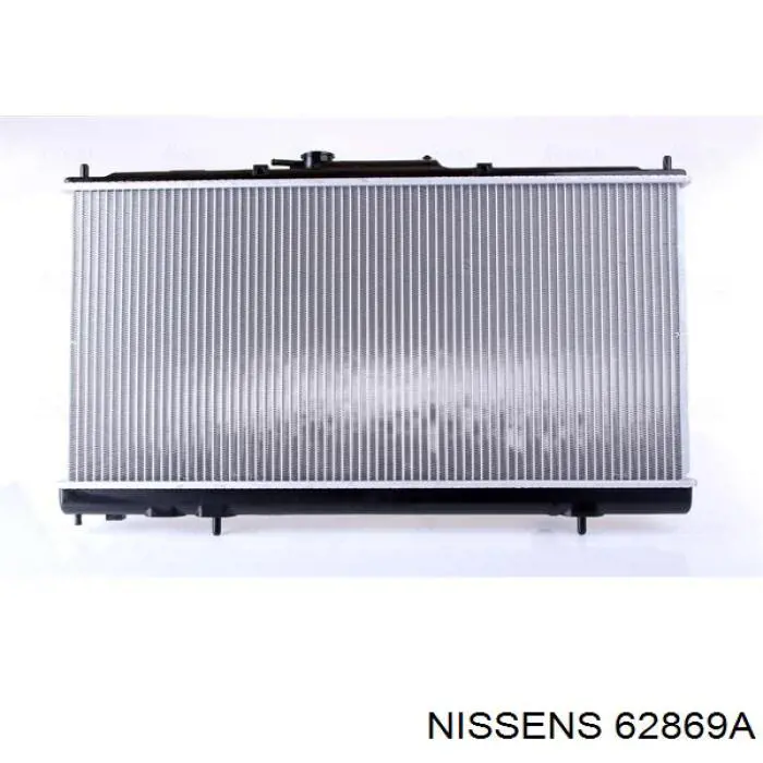 62869A Nissens radiador refrigeración del motor