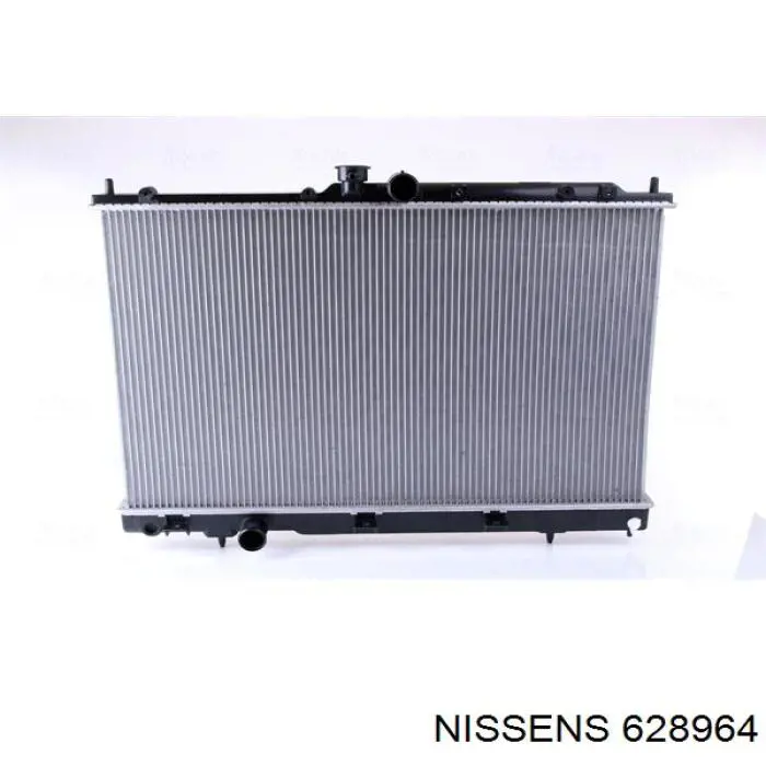 628964 Nissens radiador refrigeración del motor