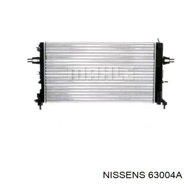 63004A Nissens radiador refrigeración del motor