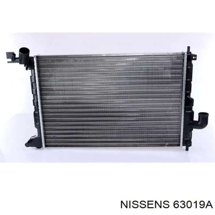 63019A Nissens radiador refrigeración del motor