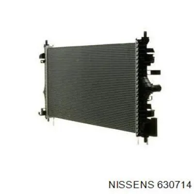 630714 Nissens radiador refrigeración del motor