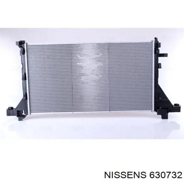 630732 Nissens radiador refrigeración del motor