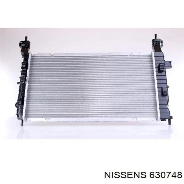 630748 Nissens radiador refrigeración del motor