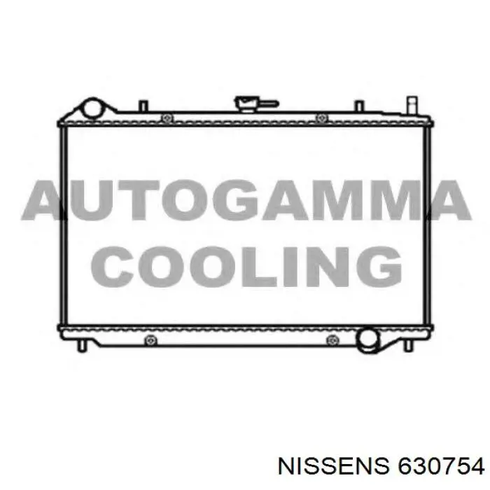  Radiador refrigeración del motor para Opel Frontera 6B