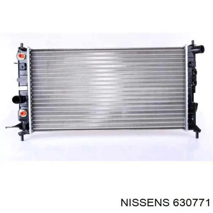 630771 Nissens radiador refrigeración del motor