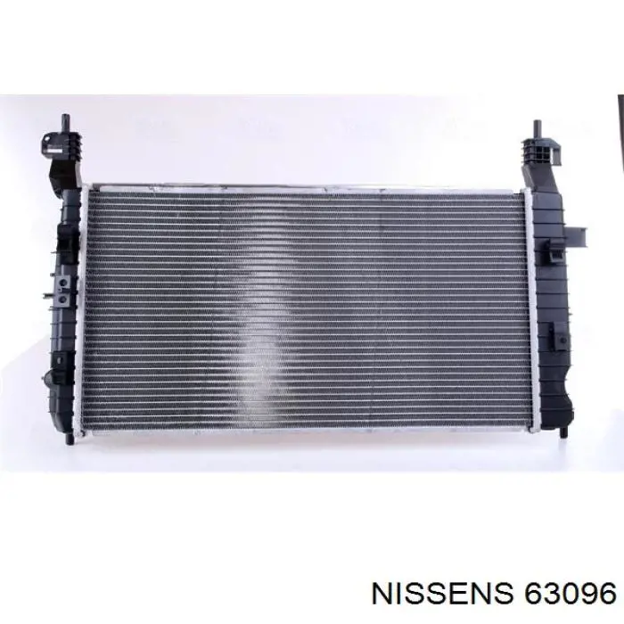 63096 Nissens radiador refrigeración del motor