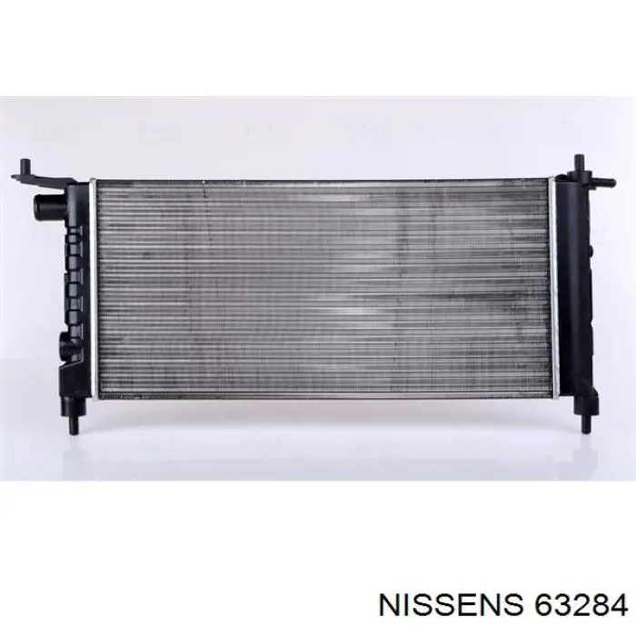 63284 Nissens radiador refrigeración del motor