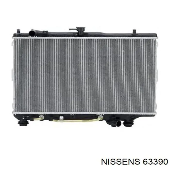 63390 Nissens radiador refrigeración del motor