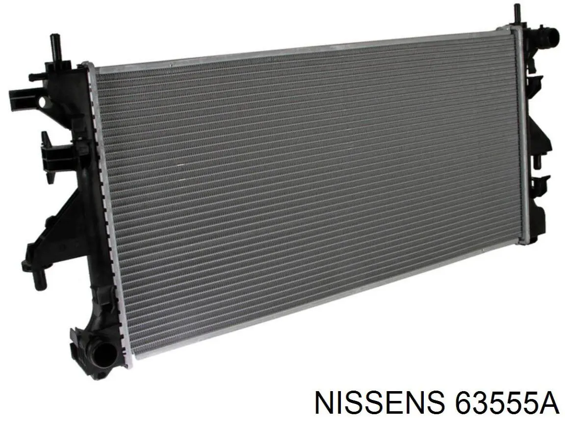 63555A Nissens radiador refrigeración del motor