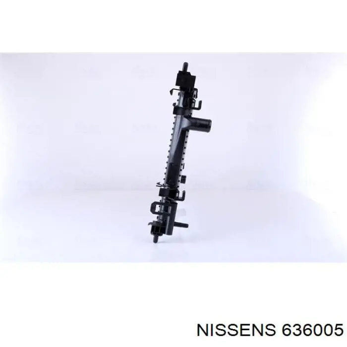 636005 Nissens radiador refrigeración del motor