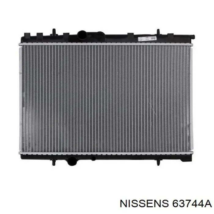 63744A Nissens radiador refrigeración del motor