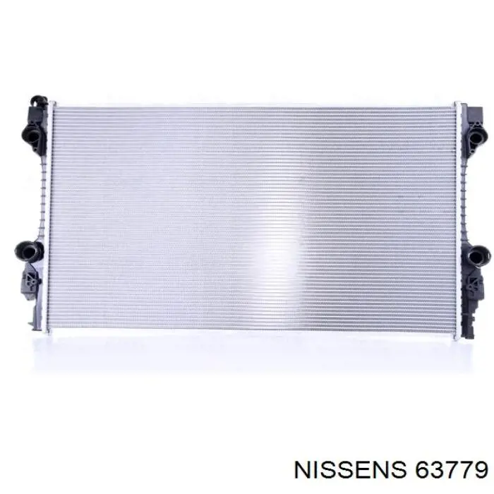 63779 Nissens radiador refrigeración del motor