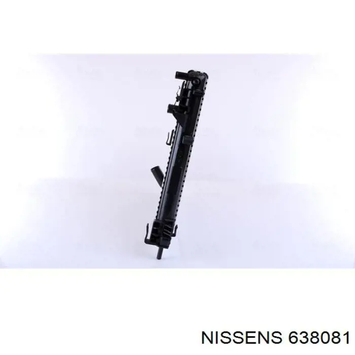 638081 Nissens radiador refrigeración del motor