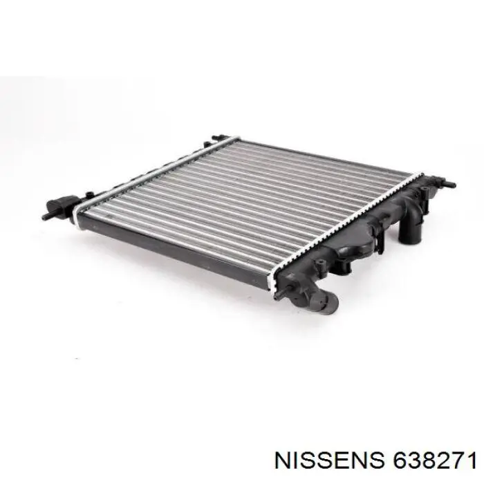 638271 Nissens radiador refrigeración del motor