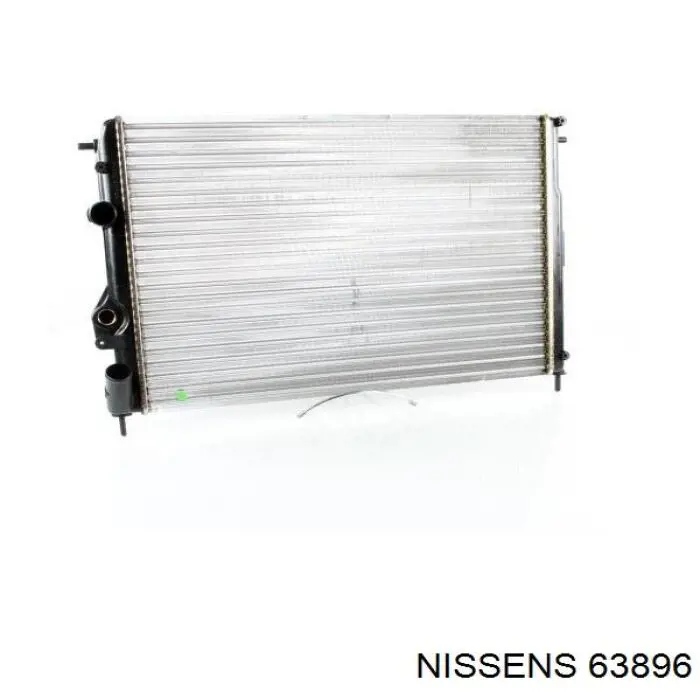 63896 Nissens radiador refrigeración del motor