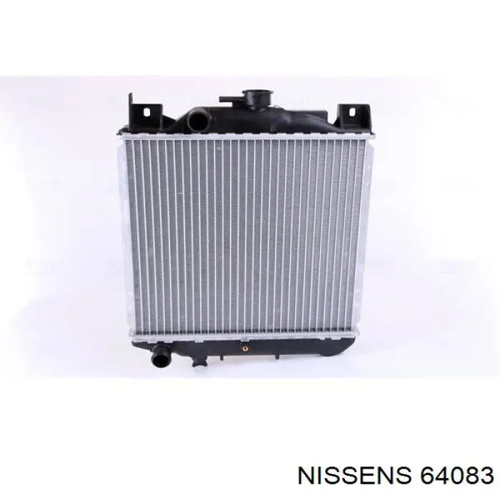 64083 Nissens radiador refrigeración del motor