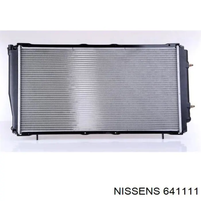 641111 Nissens radiador refrigeración del motor