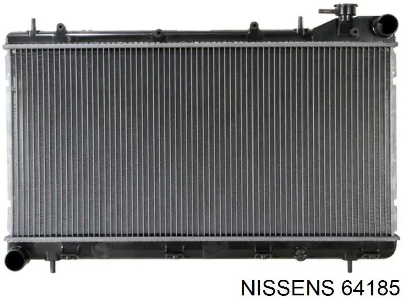 64185 Nissens radiador refrigeración del motor