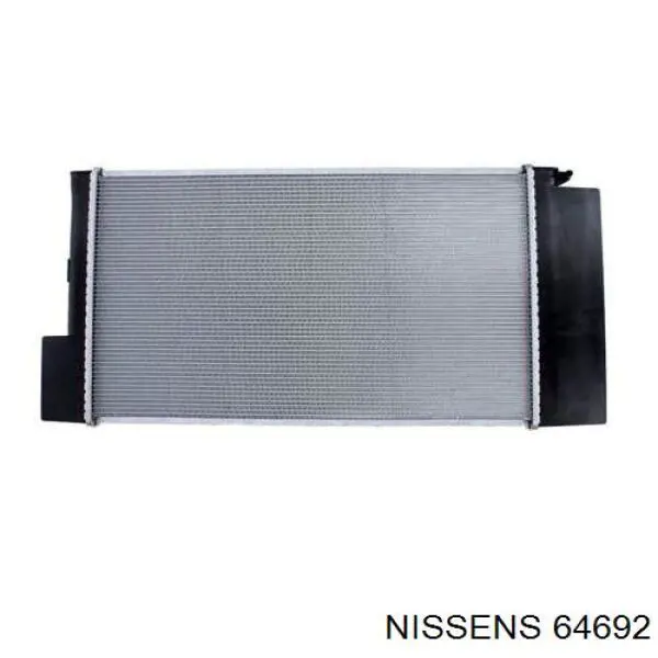 64692 Nissens radiador refrigeración del motor